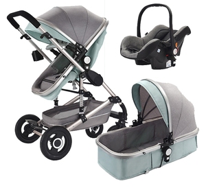 Chariot tout-terrain léger multi-usages JXB à <span class=keywords><strong>prix</strong></span> avantageux avec ceinture de sécurité à cinq points pour enfants - Product Image 5