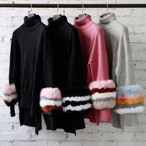 Áo Len Cao Cổ Cho Nữ, Áo Len Dệt Kim Cổ Lọ Dài Tay Chất Lượng Cao Mùa Đông - Product Image 2