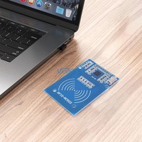 MFRC-522 RC522 Ensemble de modules de lecteur de carte-clé RFID pour lecteur d'écriture SPI Carte IC MFRC522