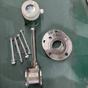 4 ~ 20mA Digital 1% DN150 pengukur aliran <span class=keywords><strong>Air</strong></span> udara otomatis, uap dioksida Helium Gas <span class=keywords><strong>Vortex</strong></span> aliran <span class=keywords><strong>Meter</strong></span> dengan tampilan LCD - Product Image 3