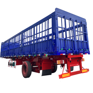 Nouvelle clôture semi-<span class=keywords><strong>remorque</strong></span> de camion utilisée <span class=keywords><strong>pour</strong></span> le transport du bétail <span class=keywords><strong>remorque</strong></span> de camion <span class=keywords><strong>remorque</strong></span> de transport de bétail à vendre - Product Image 4