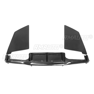 M2 Carbon Fiber Car Racing Rear Bumper Diffuser Lip Spoiler Bumper Aprons <b>Splitters</b> for BMW 2 Series F87 M2 M2C 2014-2019 - Product Image 5