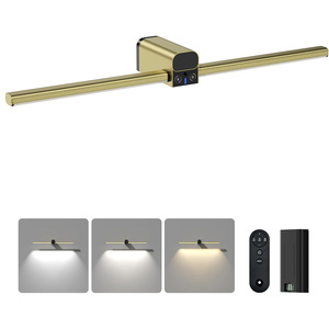 Detachable Rechargeable Battery LED Wall <b>Light</b>, Wireless Adjustable Picture Lamp <b>with</b> <b>Timer</b> Remote for Artwork & Gallery Display - Product Image 1