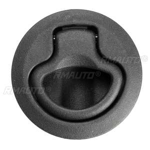 Juego de 4 Cierres Redondos de Repuesto para Escotillas, Plástico Negro para RV, Embarcaciones, M1-61 - Product Image 5