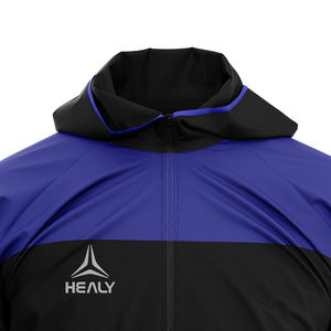 Veste imperméable et coupe-vent en softshell pour le sport, avec fermeture éclair, pour les clubs professionnels, durable, entraînement, unisexe, sportive - Product Image 3
