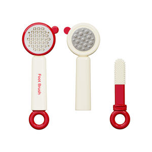 Piedra pómez redonda de doble cara para exfoliar los pies, herramienta para eliminar la piel muerta y el callos con mango. - Product Image 2