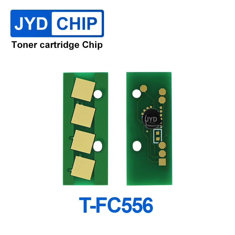 Chip de tóner TFC556 T FC556 C E P U FC556C FC556E FC556P FC556U reinicio para chips de cartucho Tos e-Studio 5506AC 6506AC 7506AC
