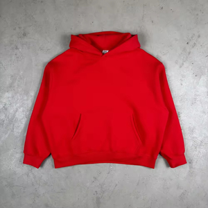 <b>Pullover</b> Streetwear 100% Cotton Oversized Heavyweight Puff Printing <b>Men's</b> Hoodies Sweatshirts - Product Image 1