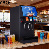 Distributeur de boissons gazeuses professionnel, machine à soda froid à 3 saveurs pour grand buffet