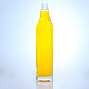 Botella De Cristal Transparente De Alta Calidad 500ml 700ml 750ml Licor Whisky Tequila Vodka <span class=keywords><strong>Ron</strong></span> Con Tapas - Product Image 2