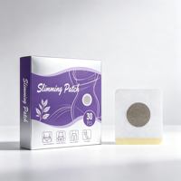 Patch Minceur Certifié CE à Marque Blanche, Patch Amincissant Corporel à Base d'Extraits Naturels de Plantes, Soin Corporel pour l'Abdomen, Faible MOQ