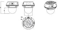 Caméra de sécurité IP réseau CCTV avec vision nocturne IR, objectif motorisé 2,7-13,5 mm, micro intégré, protocole HIk, 4K IMX415 Mini, pour extérieur