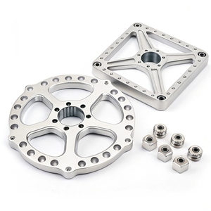 Piezas de marco de aluminio CNC, mecanizado de aluminio anodizado, servicio de mecanizado CNC personalizado, componentes de aluminio anodizados - Product Image 6