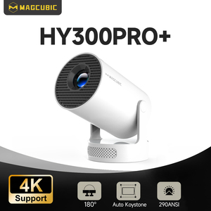 Magcubic โปร + proyector Para Casa HY300พื้นเมือง720P Android14 LCD LED 8K รองรับโฮมออฟฟิศ Wifi6โปรเจคเตอร์ - Product Image 1