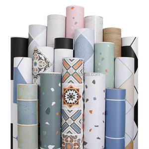 Barato Pvc <span class=keywords><strong>vinilo</strong></span> impermeable 3D blanco y negro rejilla Peel and Stick autoadhesivo baño piso pegatina papel tapiz suelo - Product Image 1