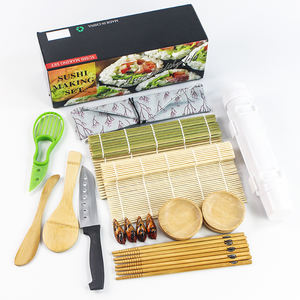 <span class=keywords><strong>Kit</strong></span> de fabrication de <span class=keywords><strong>sushi</strong></span> facile et écologique en bambou roulant Bazooka pour la maison - Product Image 1