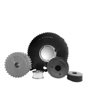 Özelleştirilebilir OEM karbon çelik alüminyum-demir T10 iki taraflı düz AF/BF endüstriyel sürücü kasnak zamanlama patron kasnaklar ürün - Product Image 5