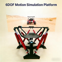 Cabina de Simulación de Vuelo Modular Personalizada para Interiores con Base de Movimiento 6DOF Compatible con Simtools, Simhub y Software de Simulación de Vuelo Flypt