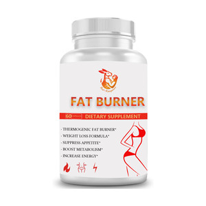 Cápsulas Quemagrasas al por Mayor de Fábrica con Cafeína y Extracto de Té Verde, Aumentan la Pérdida de Peso, Suplementos Dietéticos Herbales Naturales - Product Image 1