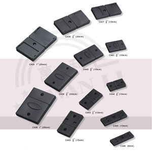 Pack Plastic Tri-Glide Slide Buckles Adjustable Webbing Slides for <b>Backpack</b> Bag Dog Collars <b>Strap</b> Belt - Product Image 3