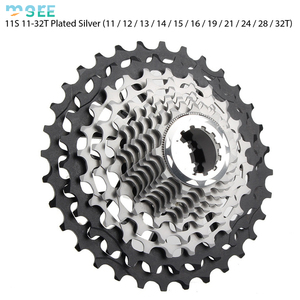 <span class=keywords><strong>Cassette</strong></span> de vélo SeeMore <span class=keywords><strong>11</strong></span> <span class=keywords><strong>vitesses</strong></span> en aluminium pour VTT et vélo de route, ultra-légère <span class=keywords><strong>11</strong></span>-32T, <span class=keywords><strong>cassette</strong></span> creuse - Product Image 5