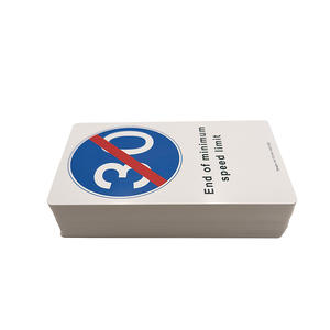 Cartes Flash personnalisées avec logo et emballage pour adultes, test de théorie de conduite, cartes flash éducatives - Product Image 5