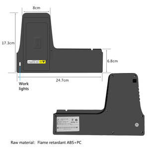 ที่ชาร์จไร้สายในรถยนต์แบบเร็ว Qi และที่วางโทรศัพท์ ใช้ได้กับรถยนต์โตโยต้า 4Runner - Product Image 3