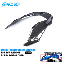 Piezas de carbono AKOSO R1300GS, carenado de extensión de pico delantero de motocicleta de fibra de carbono seco Real 3K para BMW R1300GS 2023 2024