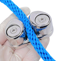 Nouvelle Vente Chaude Xin Xing – Pince à Corde en Acier Inoxydable 316, Finition Poli Miroir, Certifiée ISO9001, pour Remplacement sur Yachts Marins