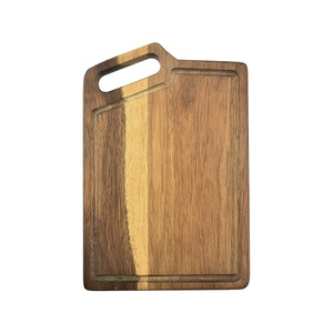 เขียงไม้อะคาเซียทรงสี่เหลี่ยมขนาด35x25x15ซม. สำหรับใช้ในครัว - Product Image 5