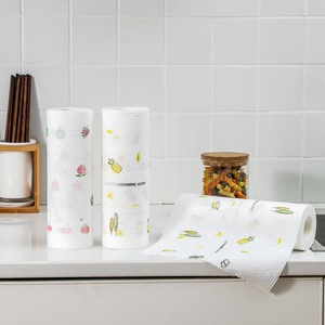 Paño de Limpieza Desechable, Toalla de Papel para Cocina, Grande, Gruesa, Lavable, con Diseño de Dibujos Animados, Rectangular - Product Image 2