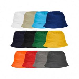 Design Hot Fashion Silk Screen Printed Bucket Hat Custom Outdoor Beach Wide Brim <b>Plain</b> Fisherman <b>Caps</b> - Product Image 1