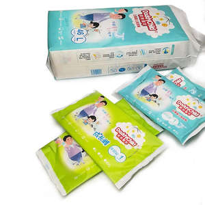 Pannolino per macchina imballatrice orizzontale per pannolini per bambini/adulti completamente automatico con sacchetto di plastica sacchetto per cuscino sigillante per riempimento automatico - Product Image 2