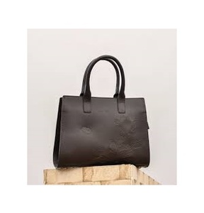 Sac à main élégant en similicuir pour femme avec accent pompon, fermeture éclair sécurisée, grand espace de rangement intérieur, sac à la mode - Product Image 5