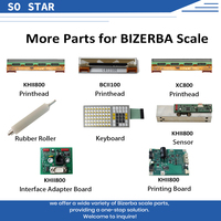 Kepala Cetak Termal KHII800 Asli untuk Bizerba KHII800 MC500 Label Scale Printhead Receipt Printing Scale Parts