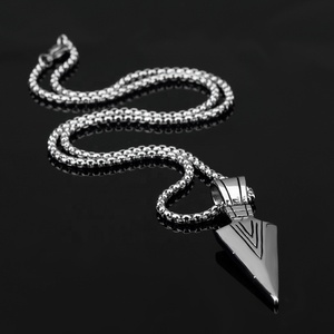 Moda Punk semplice collana <span class=keywords><strong>maschile</strong></span> personalizzato <span class=keywords><strong>ciondolo</strong></span> a punta di freccia per gli uomini - Product Image 5
