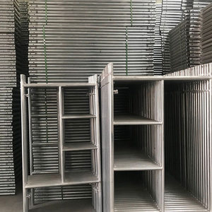 Nhà Máy Bán buôn đi bộ qua kim loại xây dựng loại cửa <span class=keywords><strong>H</strong></span> Khung chính giàn giáo chân ván khuôn - Product Image 4