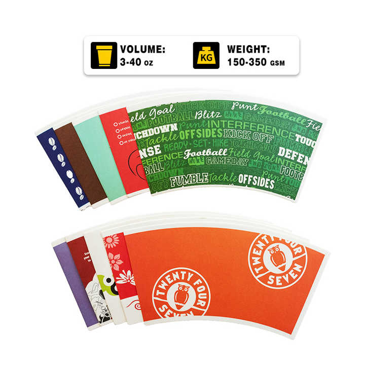 Raw Material Paper Cup Fan Single and Double PE Coated Raw Materials ...