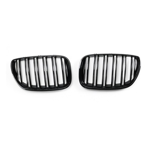 Tiypeor กระจังหน้ารถยนต์สีดำ ABS กระจังหน้าแบบแถวเดียวสำหรับ BMW E53 1999-2003 - Product Image 2