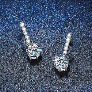 Eleganti Orecchini Pendenti Geometrici per Donne, Gioielli alla Moda Rotondi e a Barra - Product Image 5