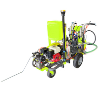 Double pulvérisateur manuel diesel sans air conduite automatique ligne de marquage routier machine plastique froid