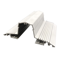 Boîtier d'éclairage LED pour aquarium en profilé d'aluminium série 6000, fabriqué à Taïwan, tempérage T3-T8, 1% de teneur en témper, soudage et découpe