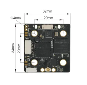 ฟ็อกซ์เอียร์ เอชดีซีโร่ เอชดี 720P ดิจิตอลความละเอียดสูง VTx รุ่นเรซ ฉบับลดความหน่วงในการส่งภาพการแข่งขัน 200MW 5.8GHz เครื่องส่งสัญญาณ - Product Image 6