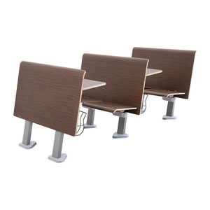 โต๊ะและเก้าอี้ห้องบรรยาย Ausnutria รุ่น JH-032 แบบพับได้สำหรับโรงเรียน - Product Image 1