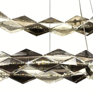 โคมไฟระย้าคริสตัลทันสมัยสไตล์เรียบง่ายโคมไฟห้องนอนห้องรับประทานอาหาร - Product Image 5