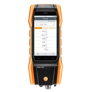 เครื่องวิเคราะห์ก๊าซไอเสียดิจิตอล Testo 300 ของแท้และใหม่เอี่ยม (O2 CO สูงสุด 4,000 ppm) พร้อมสัญญาณเตือนเสียงและรับประกัน 1 ปี - Product Image 1