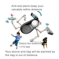 Traceur GPS Ultra Mini en Gros Bluetooth Anti-Perte Alarme Localisateur pour Clés Portefeuille Animaux de Compagnie Compatible iPhone Android