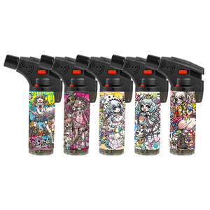 Briquet Torche Inclinée Jet Flame Vintage Rechargeable, Logo Personnalisé Créatif, Prix de Gros - Product Image 6