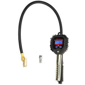 U-NAI UN-9709 เครื่องวัดความดันลมยางแบบดิจิตอล ท่อลมแรงดันสูงแบบหนา ป้องกันการระเบิด ทองแดงบริสุทธิ์ หัวต่อแบบเร็ว - Product Image 2