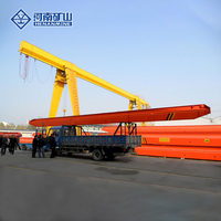 Pont roulant monopoutre électrique Henan Mine Crane 5, 10, 16, 20 tonnes pour usage extérieur